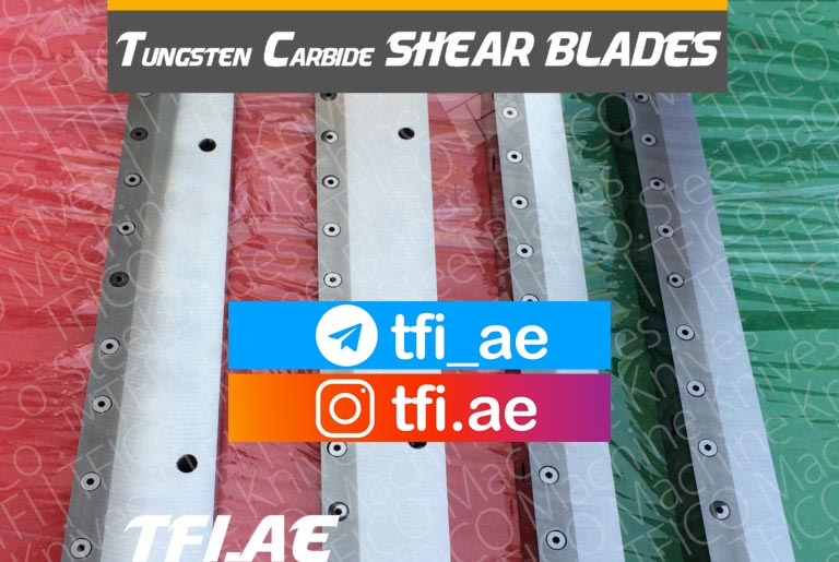 tungsten carbide, dubai, uae, abu dhabi , punch, die, ras al khaimah, transformer, ring, tfico, sharpening , grinding, machine, knives, shear blade, guillotine knife, notching,